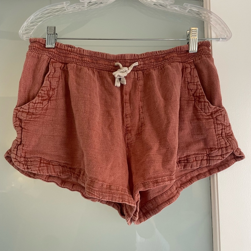 Rip Curl Women's Classic Surf Short Brick Size Medium Drawstring Pull On